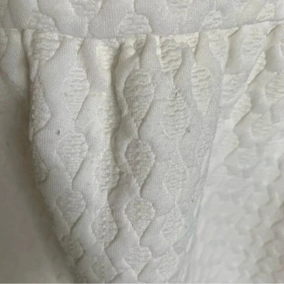 Anthropologie Maeve Caye Scalloped Dress White M - Picture 10 of 14